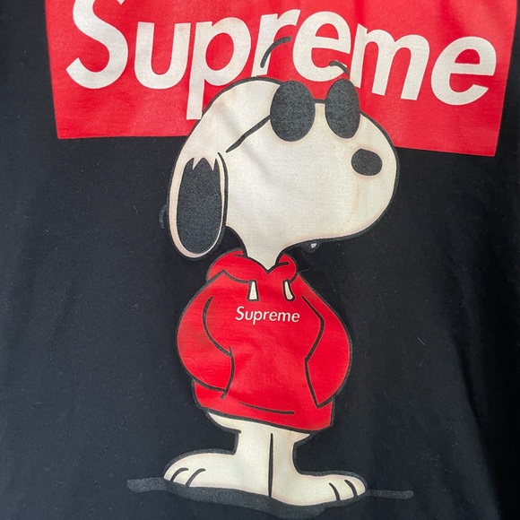 Snoopy Supreme tee - Picture 3 of 9